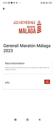 Generali Maratón Málaga android App screenshot 1